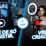 Pare de só assistir conteúdo. Vire um criador de conteúdo.